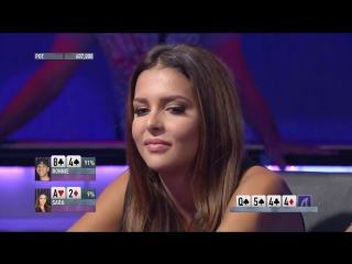 miss finland beat a dude at poker what is she doing o o